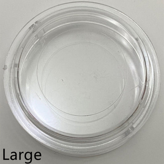Lot de 10 boîtes transparentes en plastique PP, grandes ou petites, adaptées aux pièces de montre et aux mouvements de montre