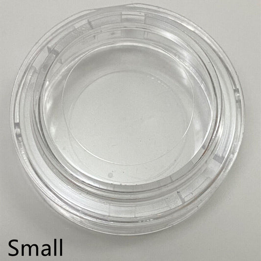 Lot de 10 boîtes transparentes en plastique PP, grandes ou petites, adaptées aux pièces de montre et aux mouvements de montre