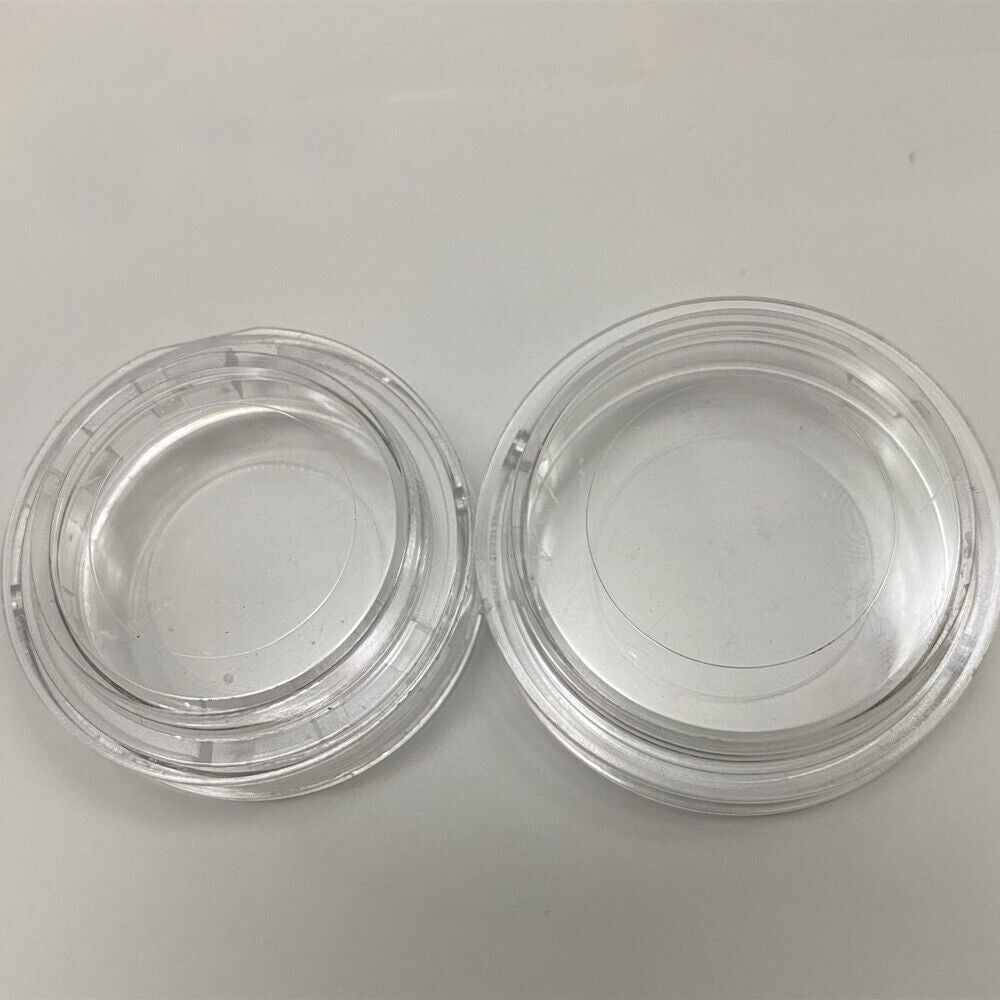 Lot de 10 boîtes transparentes en plastique PP, grandes ou petites, adaptées aux pièces de montre et aux mouvements de montre