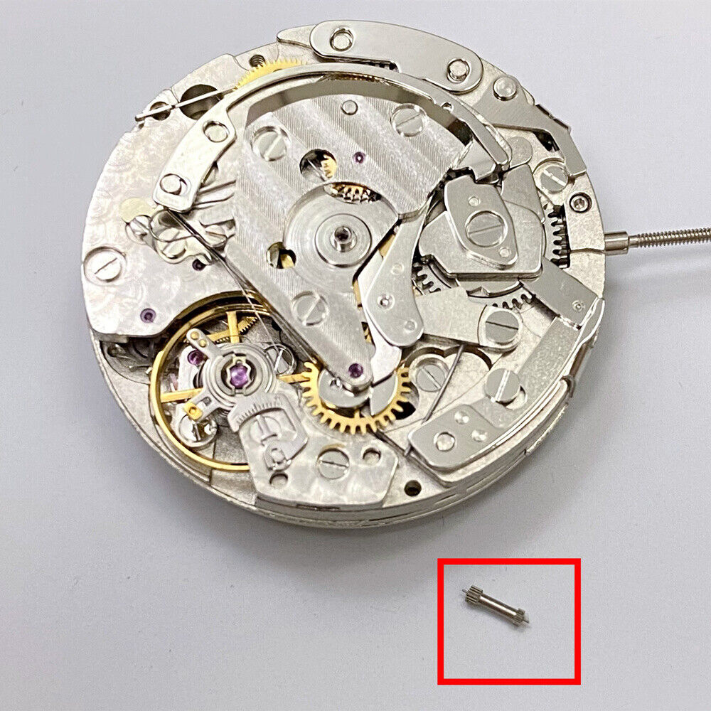 Oscillating pinion for Shanghai 7753 7750 watch movement, compatible 60s repair part.