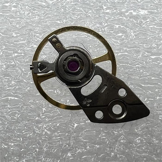 Balancier complet en argent fabriqué au Japon avec attelle pour mouvement Miyota 8N24