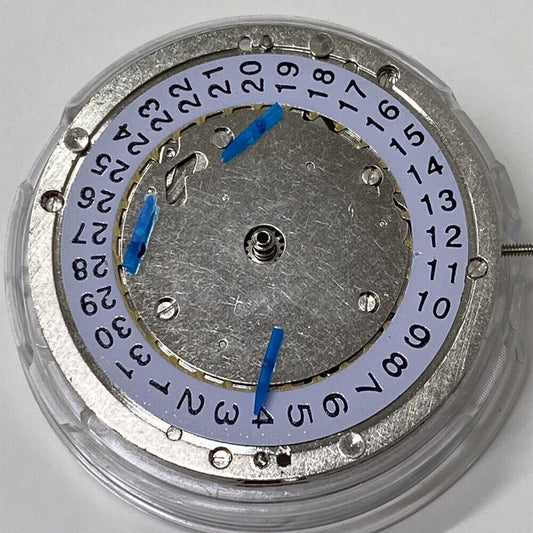 China Made Press Skip Calendar Automatic Mechanical Movement Small Second@6/9/12
