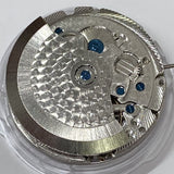 China Made Press Skip Calendar Automatic Mechanical Movement Small Second@6/9/12