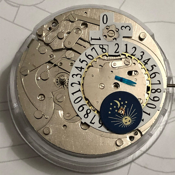 China Made Multifunctional Automatic Mechanical Movement Moon Phase@5