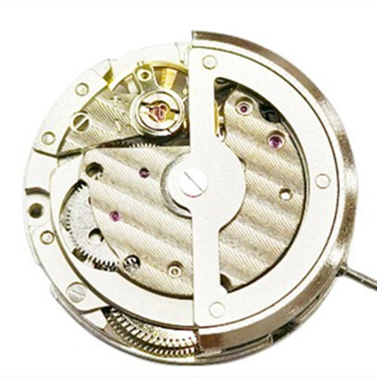China Made 82S7 silver automatic mechanical watch movement, perfect 8215 2813 replacement for watch repair.