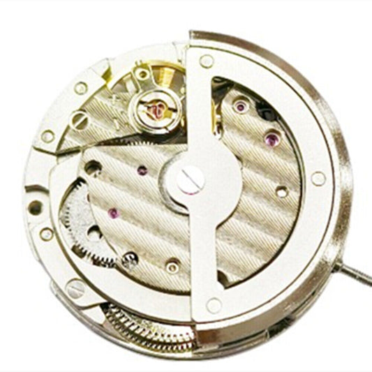 China Made 82S7 silver automatic mechanical watch movement, perfect 8215 2813 replacement for watch repair.