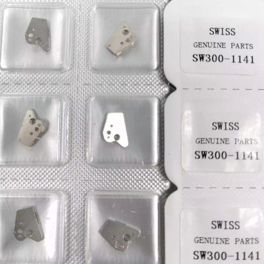 Genuine Swiss Automatic Wheel Bridge Splint by SW300, designed for Swiss SW300-1141 movement precision.