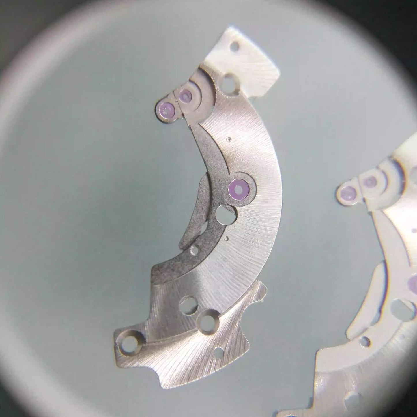 Genuine Swiss SW300-105 wheel bridge, precision part for Swiss SW300 watch movement.