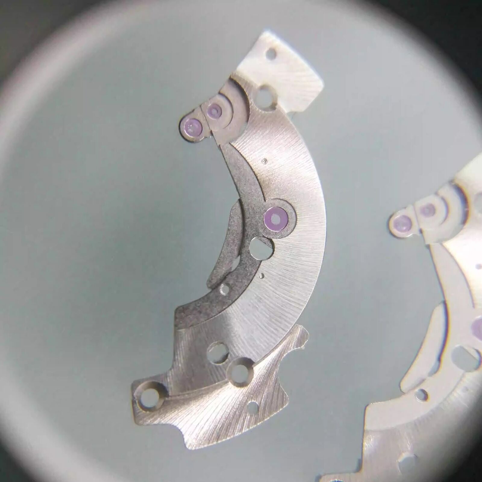 Genuine Swiss SW300-105 wheel bridge, precision part for Swiss SW300 watch movement.