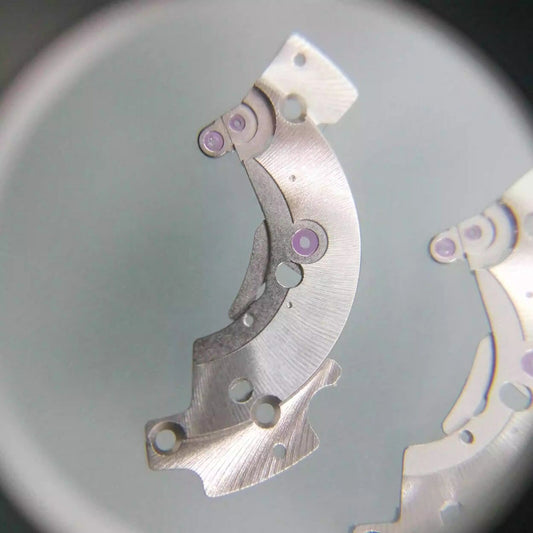 Genuine Swiss SW300-105 wheel bridge, precision part for Swiss SW300 watch movement.