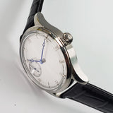 42mm Men Watch Seagull ST3600 Manual Chain Up Mechanical Movement White Dial
