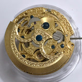 China Made Hollow Carved Automatic Mechanical Movement 3 Hands Bare Balance @12
