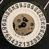 White Dial Quartz Movement Miyota 2315 3 Hands Date@6 Movement with Watch Stem