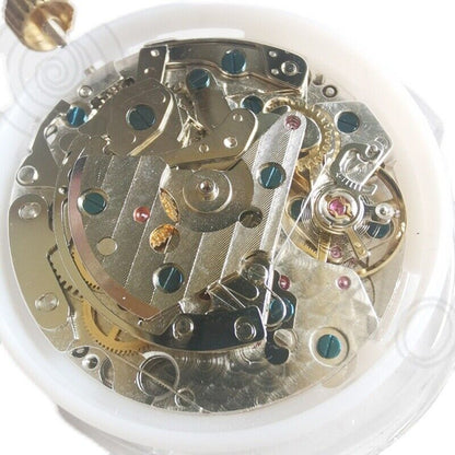  China Made 7750 mechanical watch movement with small seconds at 6 and calendar at 3 positions.