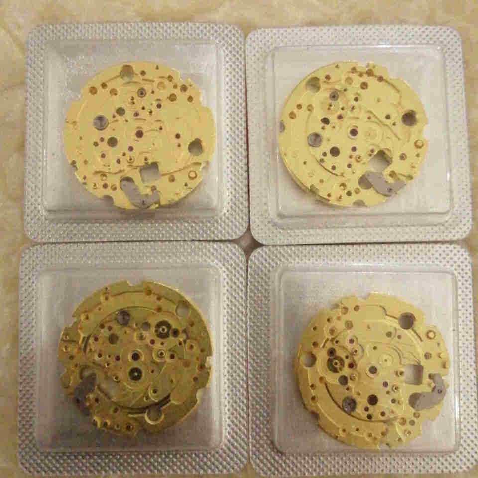 Golden Main Wheel Bridge Splint for Miyota 8200 8215 watch movement, durable replacement part