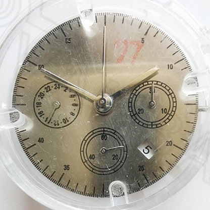 Mouvement mécanique asiatique 7750 7753, petite seconde à 6 heures, calendrier simple blanc à 4,5 heures