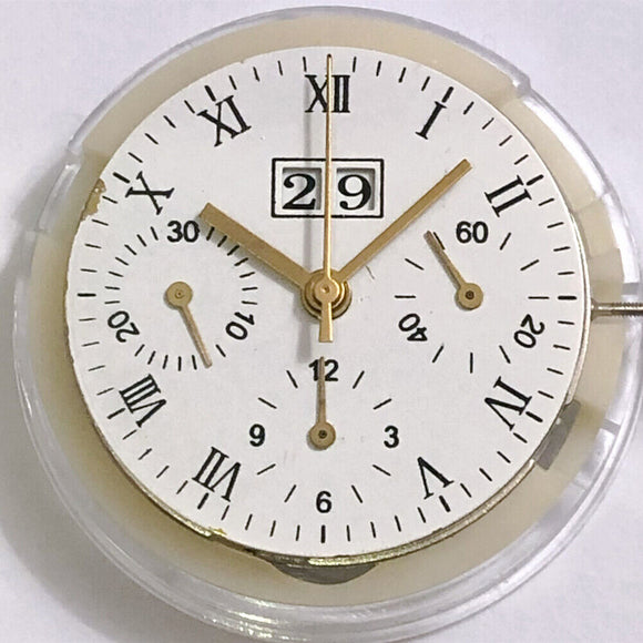 Shanghai 7750 Single Calendar At 12 Small Second@3 Automatic Mechanical Movement