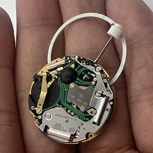 ISA 8172 Mechanizm kwarcowy zegarka z datownikiem na godzinie 6, konserwacja, wymiana ISA 8162