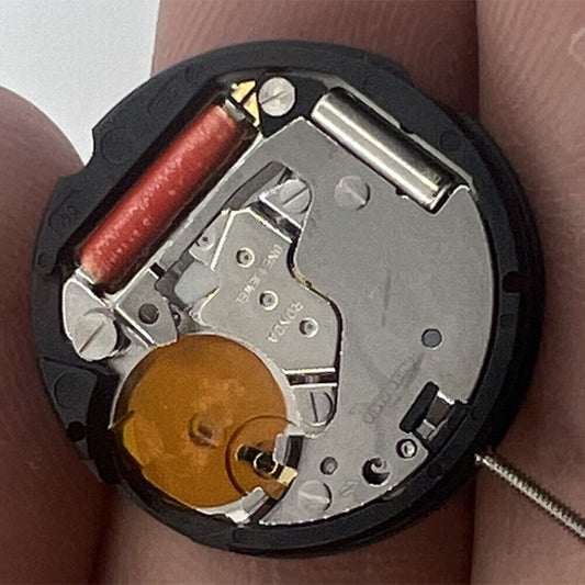 Ronda 585 Quarzuhrwerk Schweizer Teil Normale Höhe Datum bei 6