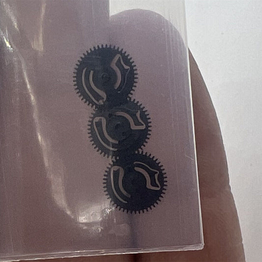 Set of 3 date indicator driving wheels for NH35 NH36 watch movements, precision parts.