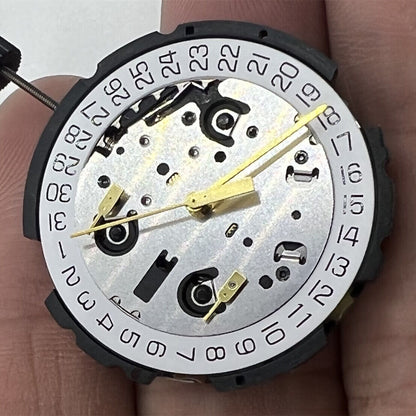 ETA G10.962 Watch Quartz Chronograph 3 Eyes Date 4 Swiss Movement