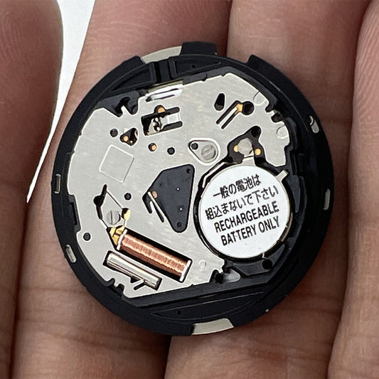 Movimento de Quartzo para Relógio Hattori Epson TMI VS37 VS37A Energia Solar Fabricado no Japão