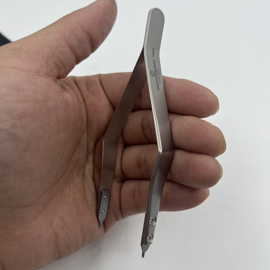 כלי תיקון שעונים חדש לגמרי Bergeon 7825 פינצטה לקפיץ בר