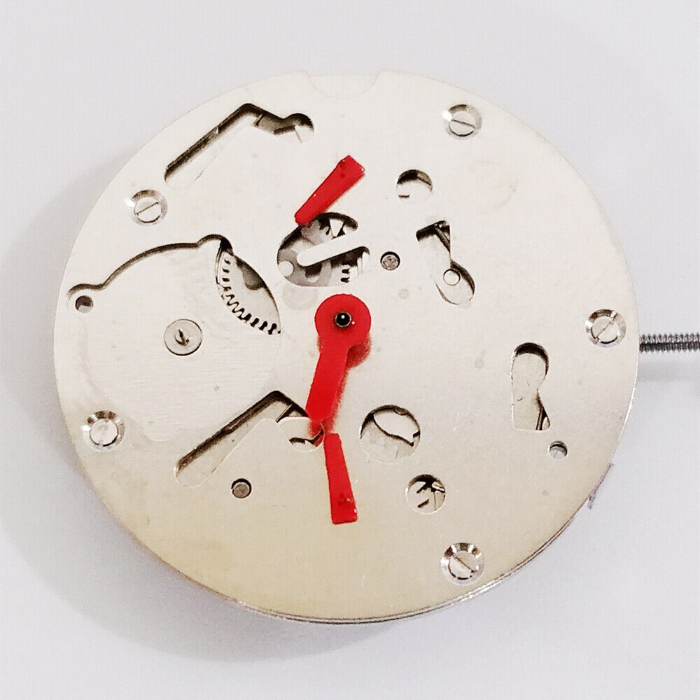 1. Multifunctional watch movement with small second subdial at 6 o'clock, Chinese brand.  