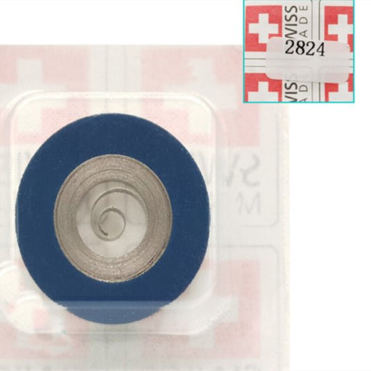 Swiss Made mainspring spare part for ETA 2824/2836 mechanical watch movement.