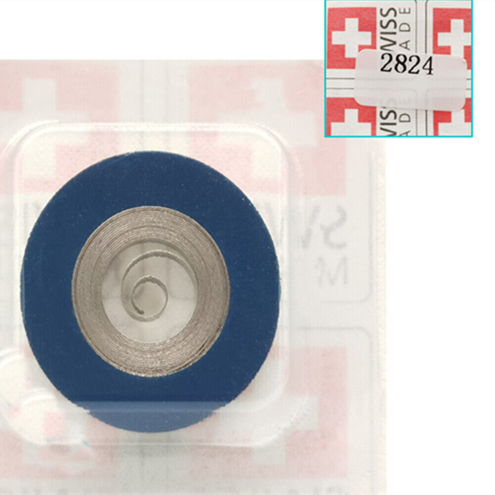 Swiss Made mainspring for ETA 2824/2836 mechanical watch movement, high precision spare part.