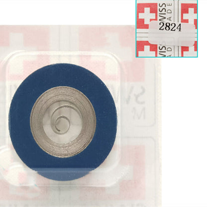 Swiss Made mainspring for ETA 2824/2836 mechanical watch movement, high precision spare part.