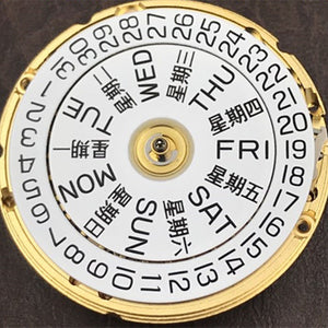 Genuine Swiss Golden Day Date ETA2836-2 Geneva V8 Certified Mechanical Movement