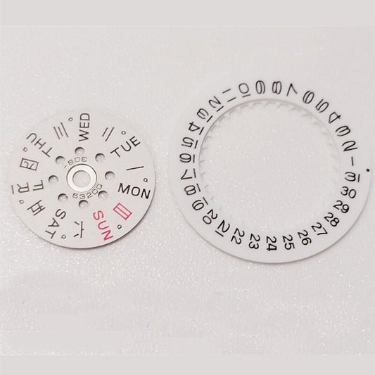 Japanese Disk Wheel Date Wheel/Week Wheel for Miyota 6601/6T51/6T28 Movement