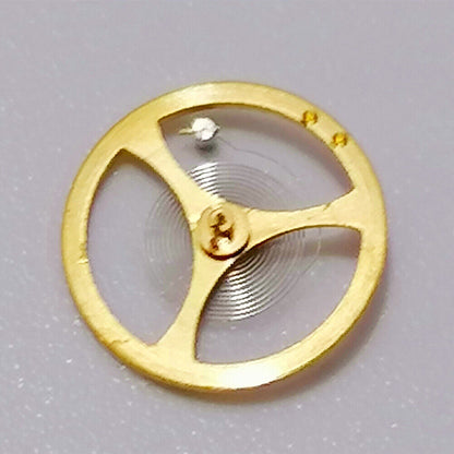 Orient 46941 balance wheel with hairspring, precision watch component for accurate timekeeping