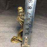 Solid Copper The God of Longevity Trinket Hand Carved Bronze Model Figurines