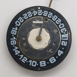 Swiss Made Original ISA8176A 8176-1990 Watch Quartz Movement Black Dial