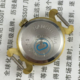 22mm Shanghai Manual Mechanical Lady Watch Golden Nail Round Golden Case