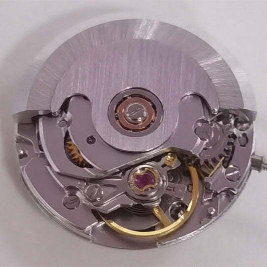 Montre mécanique en argent fabriquée en Chine, date à 3 heures, remplacement de l'<tc>ETA</tc>2671
