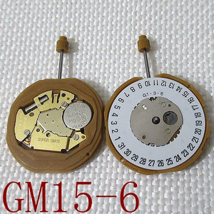 Brand New Miyota GM15 Japan Quartz Movement Date At 6
