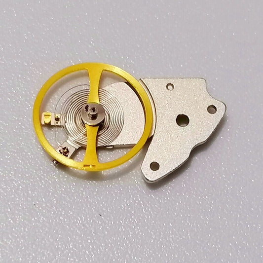 Japan Made Miyota 9015 watch balance wheel with splint, precision gear for accurate timekeeping.