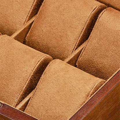 Wood Watch Box Organizer Case 6 Slots Double/Single Row Storage Box Display