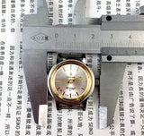 26mm Kongque Steel Manual Mechanical Lady Watch 19 Jews Silver Dial+Watch Band