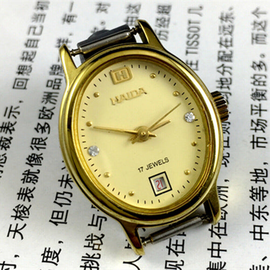 Manuelle mechanische Dame Watch Imitation Diamond Nagel 17 Juden Single Kalender@6
