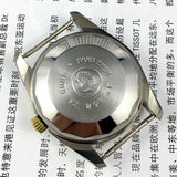 37mm Dandong Peacock Manual Mechanical Watch 33 Jews Golden Dial Single Calendar