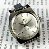 33mm China Chunlan Steel Manual Mechanical Watch 17 Jews Silver Dial+Watch Band