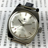 33mm China Chunlan Steel Manual Mechanical Watch 17 Jews Silver Dial+Watch Band