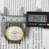 17 Jews Chinese Manual Mechanical Watch Golden Nail Silver Dial Shock-Resistant