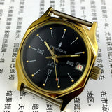 Dandong Liaoning Factory Made Kongque Manual Mechanical Watch 17 Jews Black Dial