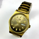 Shanghai Factory Made Manual Mechanical Watch Dark Brown Dial Double Calendar