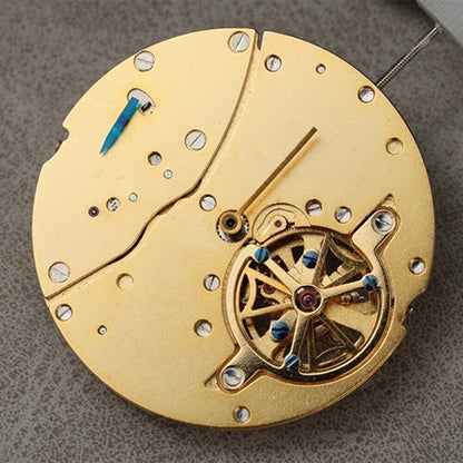 Shanghai Golden Bare Balance Wheel Power Pointed Automatisches mechanisches Uhrwerk